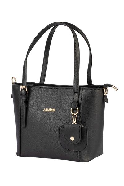 Armine Daily Black Modern Women's Shoulder Bag