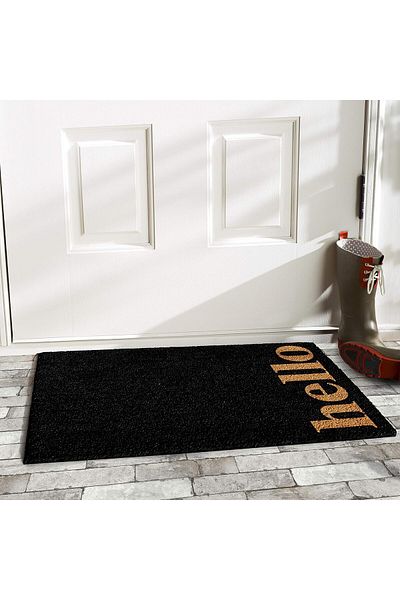 GizHome Giz Home Koko Mat 35X60 Black Hello Model Men's Streetball Shoes