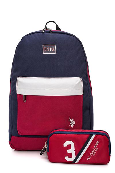 U.S. Polo Assn. U.S. Polo. Assn. Geantă de școală unisex - PLSET 2448053
