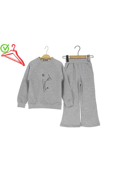 CRASSİ Stone Detailed Girl's Set
