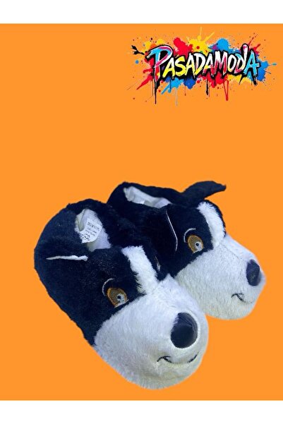 PASADAMODA KÖPEK FİGÜRLÜ EV PANDOFU P-648