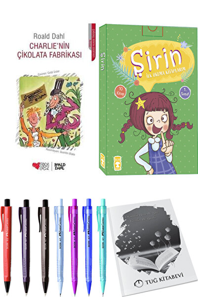 Can Yayınları Charlie'nin Çikolata Fabrikası ve Şirin İlk Okuma Kitaplarım + ...
