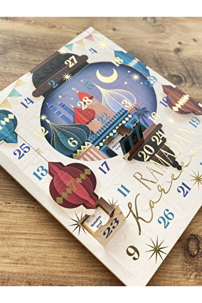 Hepsi Enteresan Krem Rengi Ramazana Özel Mesajlı Madlen Çikolata, Ramazan Hed...