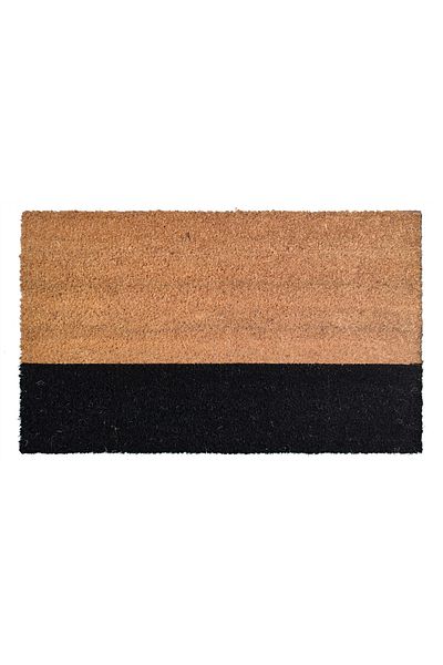 GizHome Giz Home Koko Mat 35X60 Black Beige Border