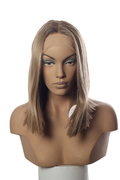 AYTUĞ PERUK Sentetik Tül Peruk - BL66058-1 - Kumral,Bal Köpüğü