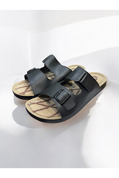 SHOUGO Зручні ортопедичні анатомічні тапочки з м'якою підошвою, великі розміри 45-46-47