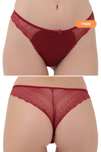 Merry Secret's Chiloți din dantelă pentru femei, în pachet special igienic premium