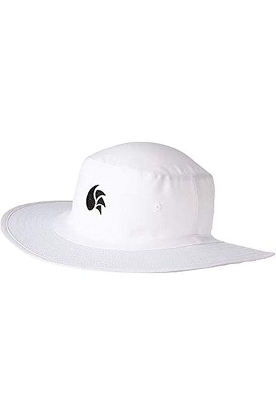 DSC Panama Atmos Round Cricket Hat | Cotton | Umpire Hat | Extra Wide Brim | Maximum Sunlight Protection