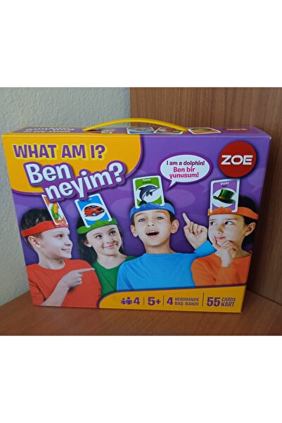 Müjde Tuhafiye Zoe What Am I ? Ben Neyim Kutu Oyunu