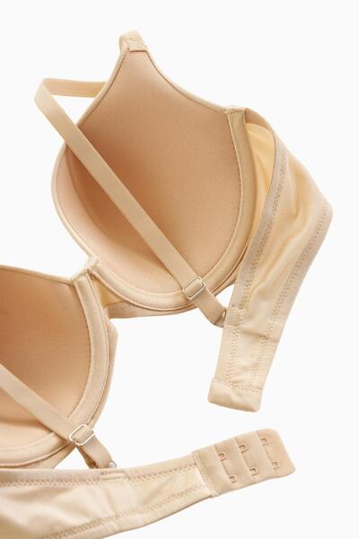 Wonna Luna Micro σουτιέν με αφαιρούμενο λουράκι - Soft Push Up, Semi-Filled - Basic - 2533 - Skin