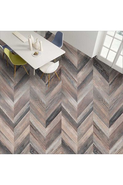 Bigaimaj Folie de laminare autoadeziva 60cm X 100cm Model parchet din lemn de pește