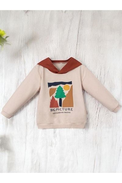 Necix's Colorful Trees Hooded Three Rope Charded College Jacket Set of 3