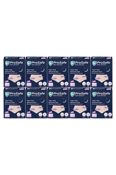 PROSAFE Night Panties - Intense Menstrual Period Special 10 Pack 20 Pieces