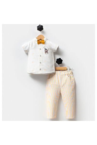 DIDuStore Men's 1-2-3-4 Years Old Shirt Suit