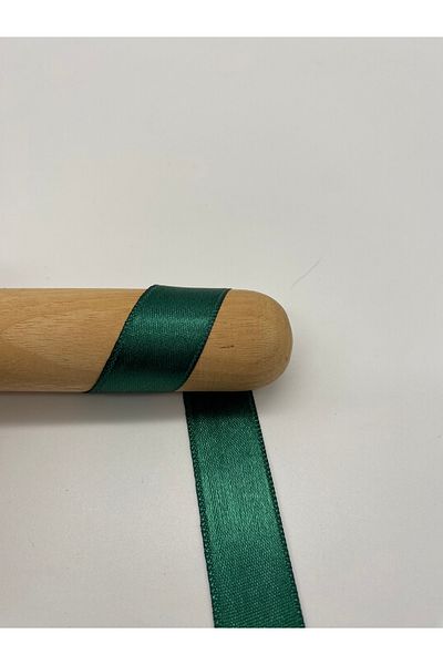 Ak Tuhafiye Σκούρο-Σμαραγδένιο Πράσινο 2 cm 10 μέτρα Σατέν Κορδέλα