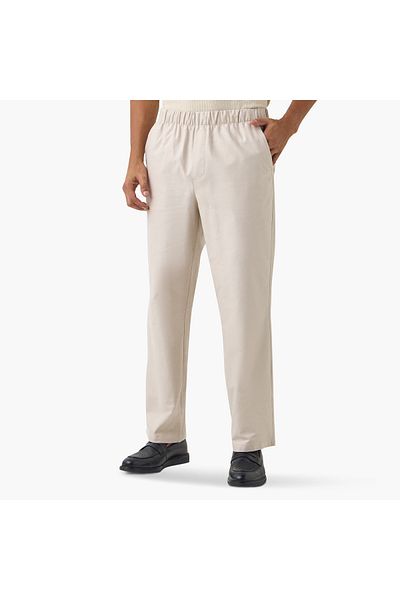 Emperor Regular Fit Pants With Elasticated Waistband And Pockets