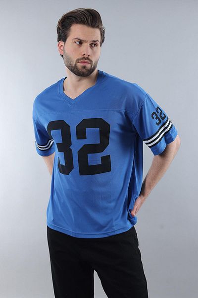 Madmext Ανδρικό μπλουζάκι Saks Printed Oversize