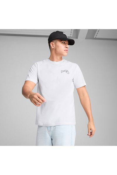 Puma Ανδρικό T-Shirt Graphics Hotel Relaxed Tee