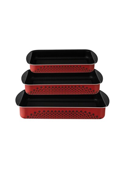 Dania A set of non-stick trays, sizes 30 - 35 - 40 cm