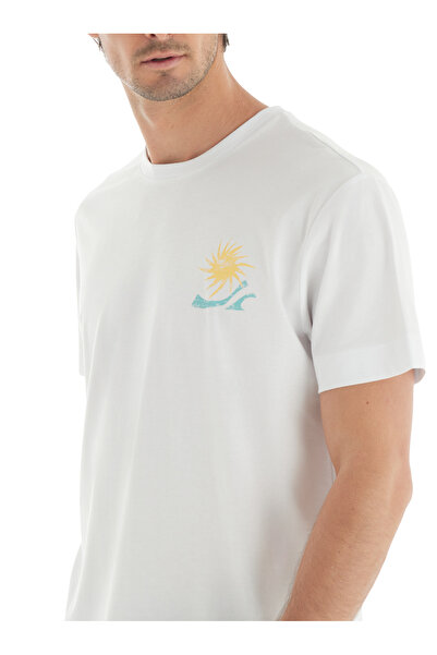 Blackspade Ανδρικό T-Shirt 40734 - Κρεμ