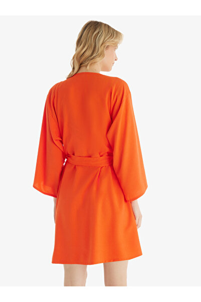 Blackspade Жіночий халат 60530 - Помаранчевий