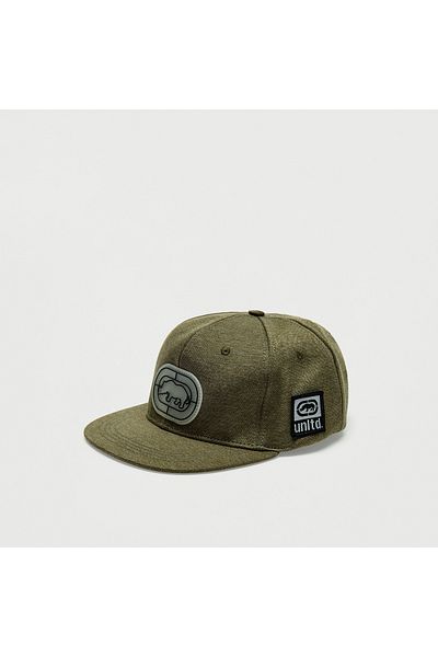ECKO Logo Detail Cap With Buckled Strap Closure