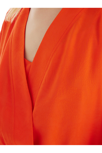 Blackspade Жіночий халат 60530 - Помаранчевий