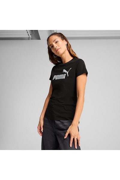 Puma Essentials γυναικείο μαύρο μπλουζάκι (631536-01)