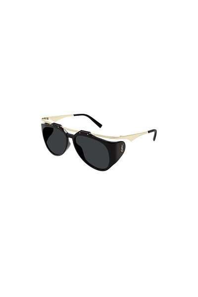 Saint Laurent Sl M137 Amelia 001 55 Unisex Geometric Multicolor Combined Sunglasses