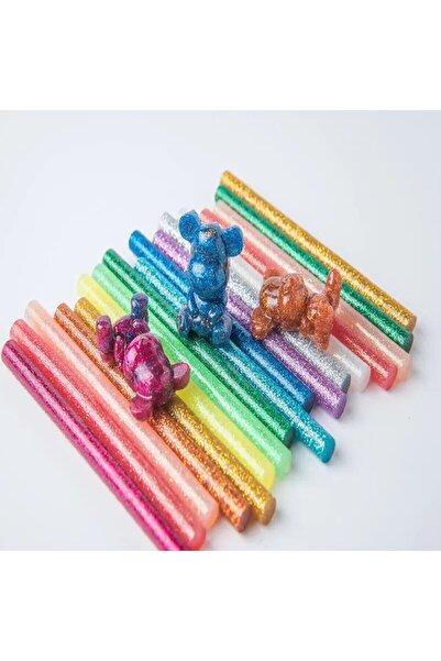 Choice مزيج من 30 قطعة من الغراء الساخن اللامع عالي الالتصاق 30 قطعة من عصي ا...