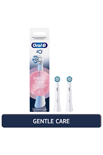 Oral-B iO Serisi Gentle Care Orijinal Yedek Başlıkları Hassas Diş Etlerine Uy...