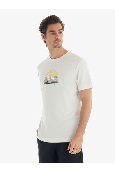 Blackspade Ανδρικό T-Shirt 40732 - Κρέμα