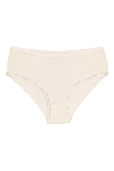 YILDIZ 6 Τεμάχια Star Lycra Lace Bato Panties Ecru 3752