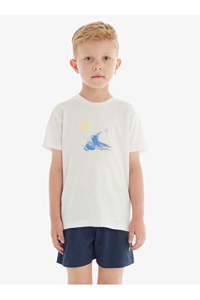Blackspade Μπλουζάκι για αγόρι 40750 - Κρεμ