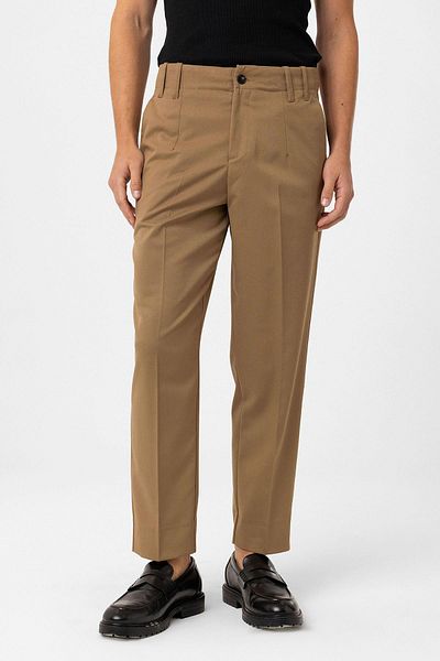 Antioch Camel High Waist Straight Fit Men's Pants