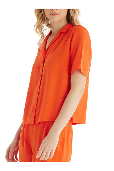 Blackspade Kadın Pijama Takımı 60533 - Turuncu