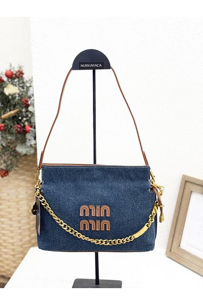Guja 25YG132 DETALIE LANT JEANS AMBĂTOR DE MÂNĂ ȘI GEANT DE CRUCE FEMEI