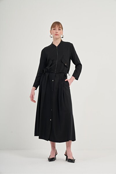 FTZ WOMEN Set Tansel cu fuste pentru damă, negru 31008