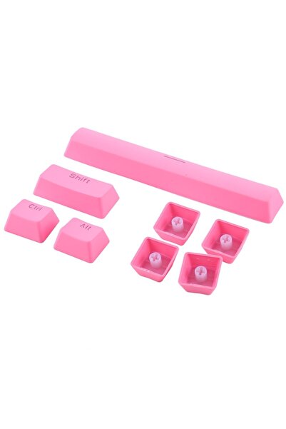 SPELT 104 Tuş Universal Renkli Mekanik Klavye Tuş Takımı Kapağı Keycap Pembe Ingilizce Dizilimli