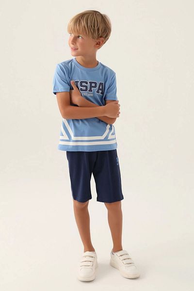 U.S. Polo Assn. Assn Licensed Est Indigo Boy Bermuda Suit