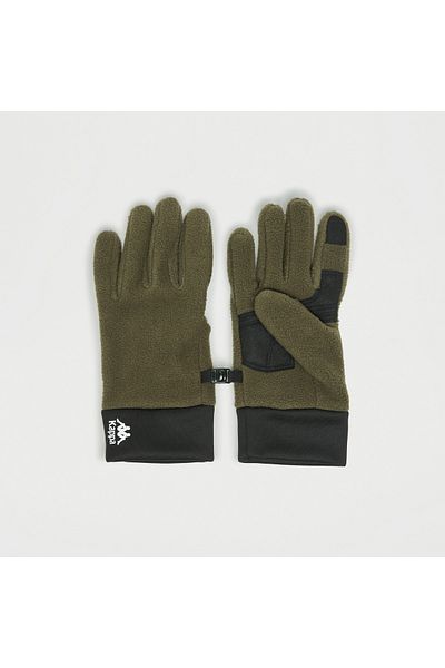 Kappa Textured Panelled Gloves With Logo Detail