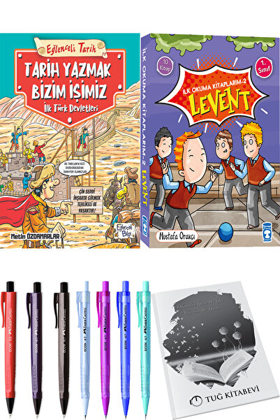 Eğlenceli Bilgi Yayınları Tarih Yazmak Bizim İşimiz ve Levent İlk Okuma Kitap...