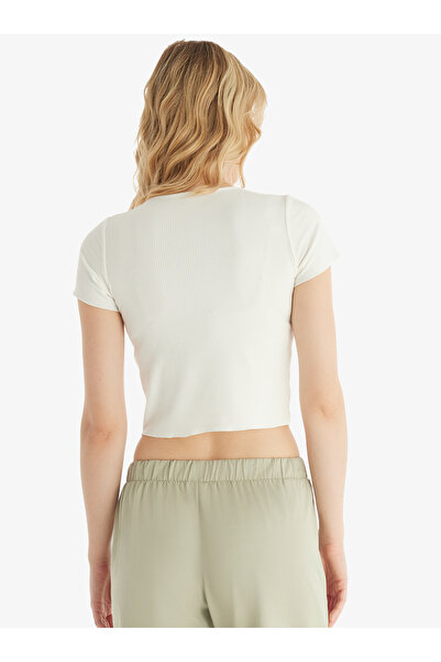 Blackspade Women's Crop T-Shirt 51813 - White