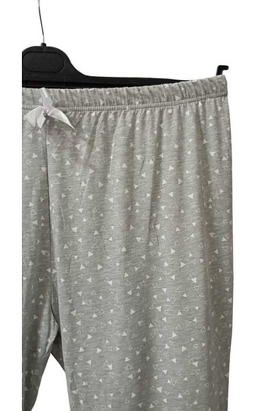 Beyza Plus Size Cotton Sleepwear Bottom