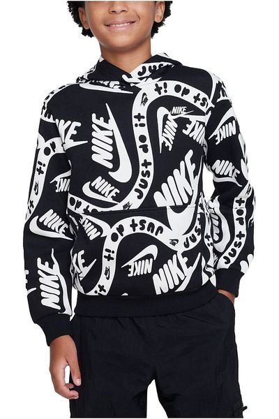 Nike Hanorac NIKE Club Fleece AOP - FD3168-010