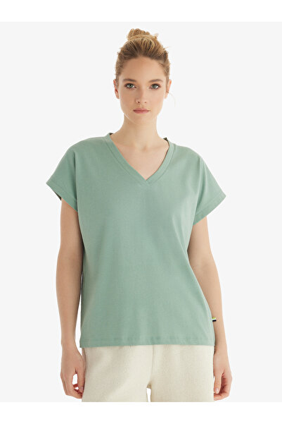 Blackspade Kadın T-Shirt 60553 - Yeşil
