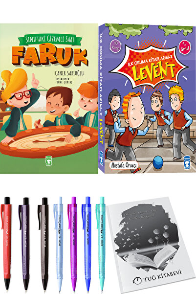 Timaş Çocuk Sınıftaki Gizemli Saat Faruk ve Levent İlk Okuma Kitaplarım 2 + H...