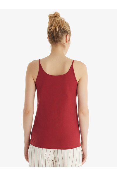 Blackspade Tricou de damă 60558 - Roșu Claret