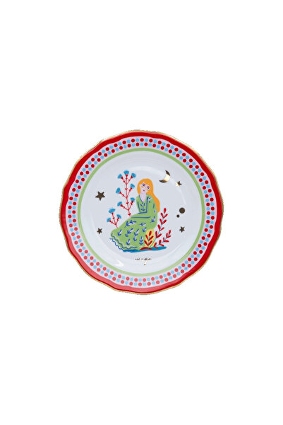 Baci Milano Zodiac Vibe Pasta Tabağı Başak Burcu 16 cm