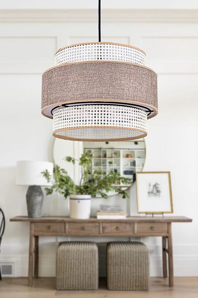 Emg DesiGn 3 Tier Rattan Cake - for Rooms (Bed, Living Room, Living Room Kitchen Hall)